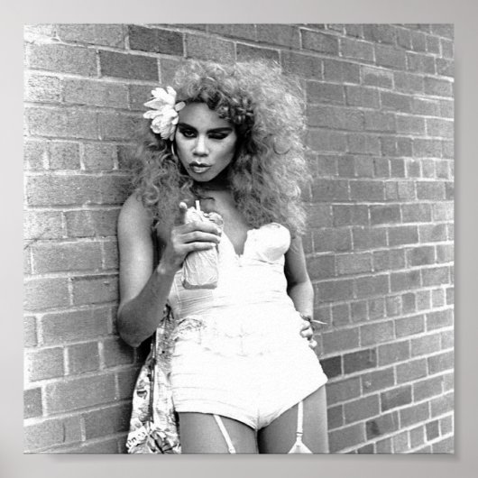 Poster met de koningin NYC Gay Pride Day 1989 (Voorkant)