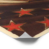 Poster met de  luchtmacht van de USSR - propaganda (Hoek)