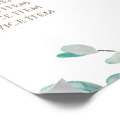 Poster met de prijslijst voor eucalyptus (Hoek)