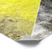 Poster met de vlag van Cool Anarcho-Capitalist (Hoek)