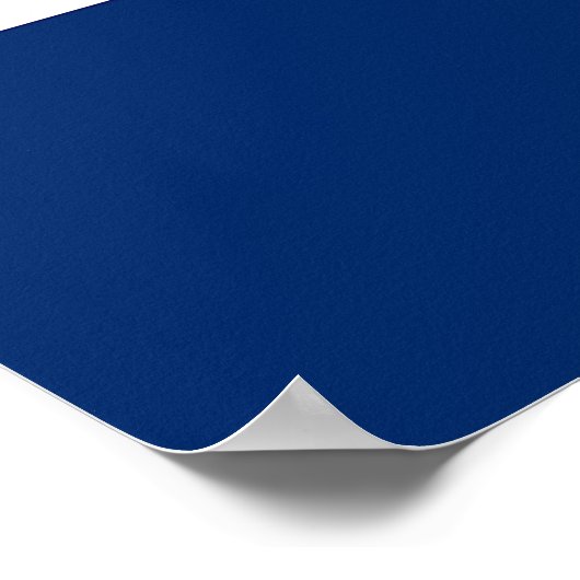 Poster met de vlag van Indianapolis, VS (Hoek)