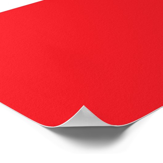 Poster met de vlag van Libanon (Hoek)