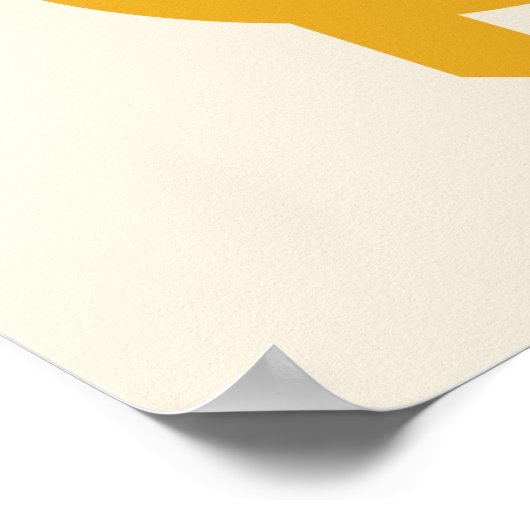 Poster met de vlag van Tulsa, Oklahoma (Hoek)