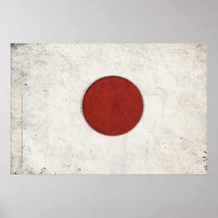 Poster met Dirty Flag uit Japan
