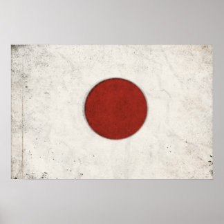 Poster met Dirty  Flag uit Japan