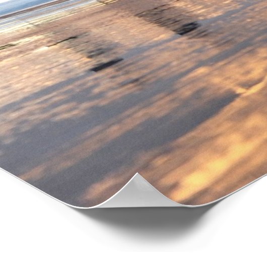 Poster met driedubbele schroefstaar (Hoek)