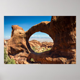 Poster met dubbele o-Arch