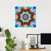Poster met dubbele ventilator (Thuiskantoor)