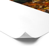 Poster met dubbele waterval/afdrukken (Hoek)