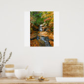 Poster met dubbele waterval/afdrukken (Keuken)