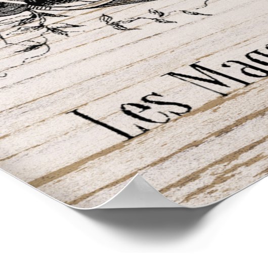  poster met een oeverbeugel (Hoek)