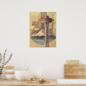 Poster met Fair Poster Print van de wereld (Keuken)