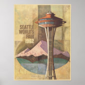 Poster met Fair Poster Print van de wereld (Voorkant)