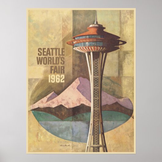 Poster met Fair Poster Print van de wereld (Voorkant)