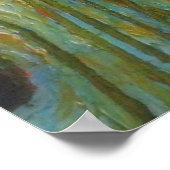 Poster met fijne kunst van de rode papaver van Par (Hoek)