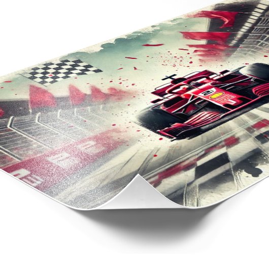 poster met formule 1 (Hoek)