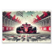 poster met formule 1 (Voorkant)