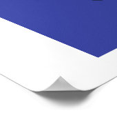 Poster met galactische Geochelone-afgifte (Hoek)