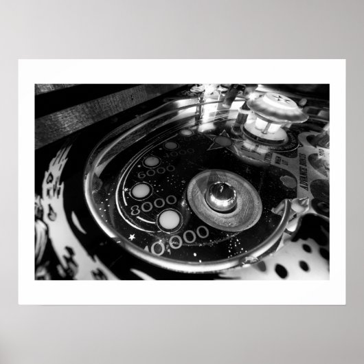 Poster met galaxiale pinball (Voorkant)