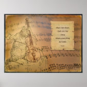 Poster met gedicht Rumi (Voorkant)