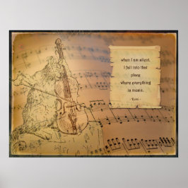 Poster met gedicht Rumi