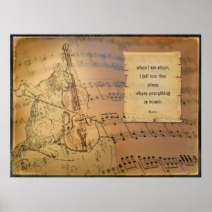 Poster met gedicht Rumi