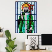 poster met gekleurd glas (Thuiskantoor)