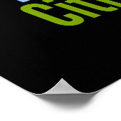 Poster met gekleurde hoprassen (Hoek)