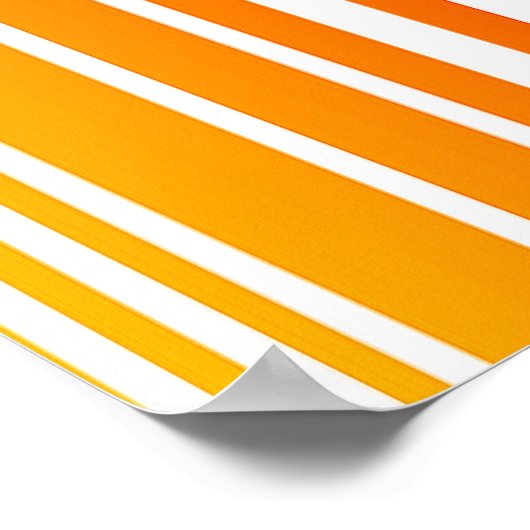 Poster met gekleurde streepjescode (Hoek)