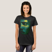 Poster met gele vesten t-shirt (Voorkant volledig)