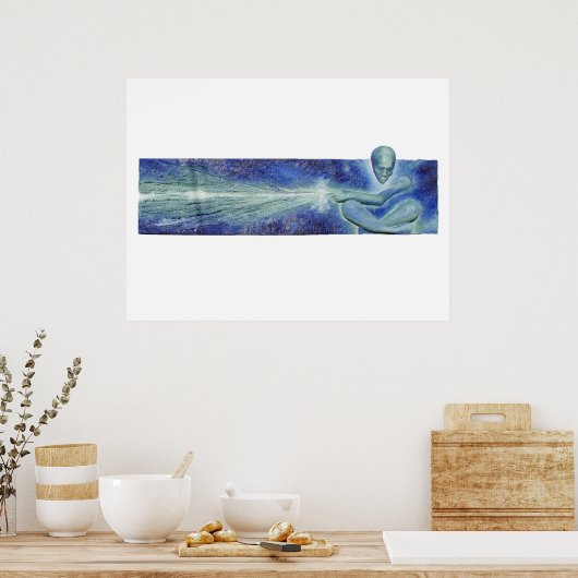 Poster met gereguleerde afgifte (Keuken)