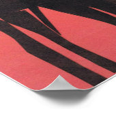 Poster met Giraffe Silhouettes (Hoek)