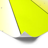 Poster met groene duim (tuinbouw) (Hoek)