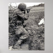 Poster met het Amerikaanse leger in Vietnam (Voorkant)