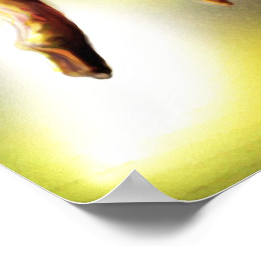 Poster met hoge duik (Hoek)