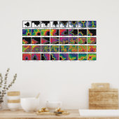 Poster met hoge kosten voor zoomen (Keuken)