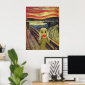 Poster met hoofdscherm op socket (Thuiskantoor)