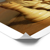 Poster met houten kaasset (Hoek)