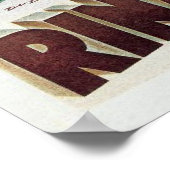 Poster met  Italiaanse Mode afdrukken (Hoek)