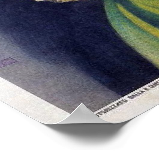 Poster met  Italiaanse Mode afdrukken (Hoek)