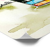 Poster met kamerplant (Hoek)