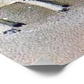 poster met kerst-engelenfeestdag (Hoek)