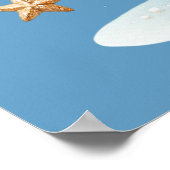 Poster met kerstangel (Hoek)