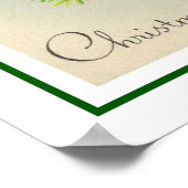 Poster met kerstcadeautjes (Hoek)