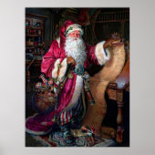 poster met kerstkerstfeestdagen (Voorkant)