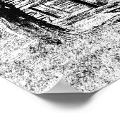 Poster met kettingcabine (Hoek)