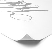 Poster met keukengeest (Hoek)