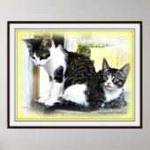 Poster met keukenkooksing (Voorkant)