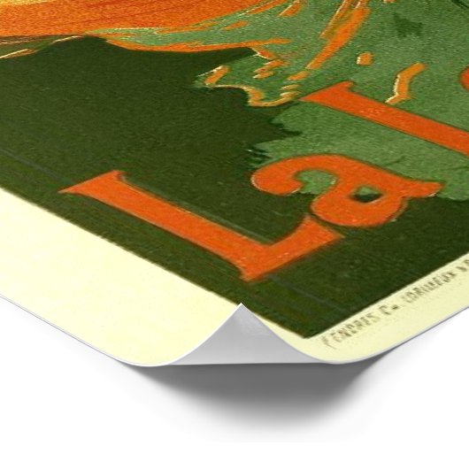 Poster met  kleurenafdrukken (Hoek)