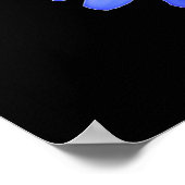 Poster met koude en warme randen (Hoek)